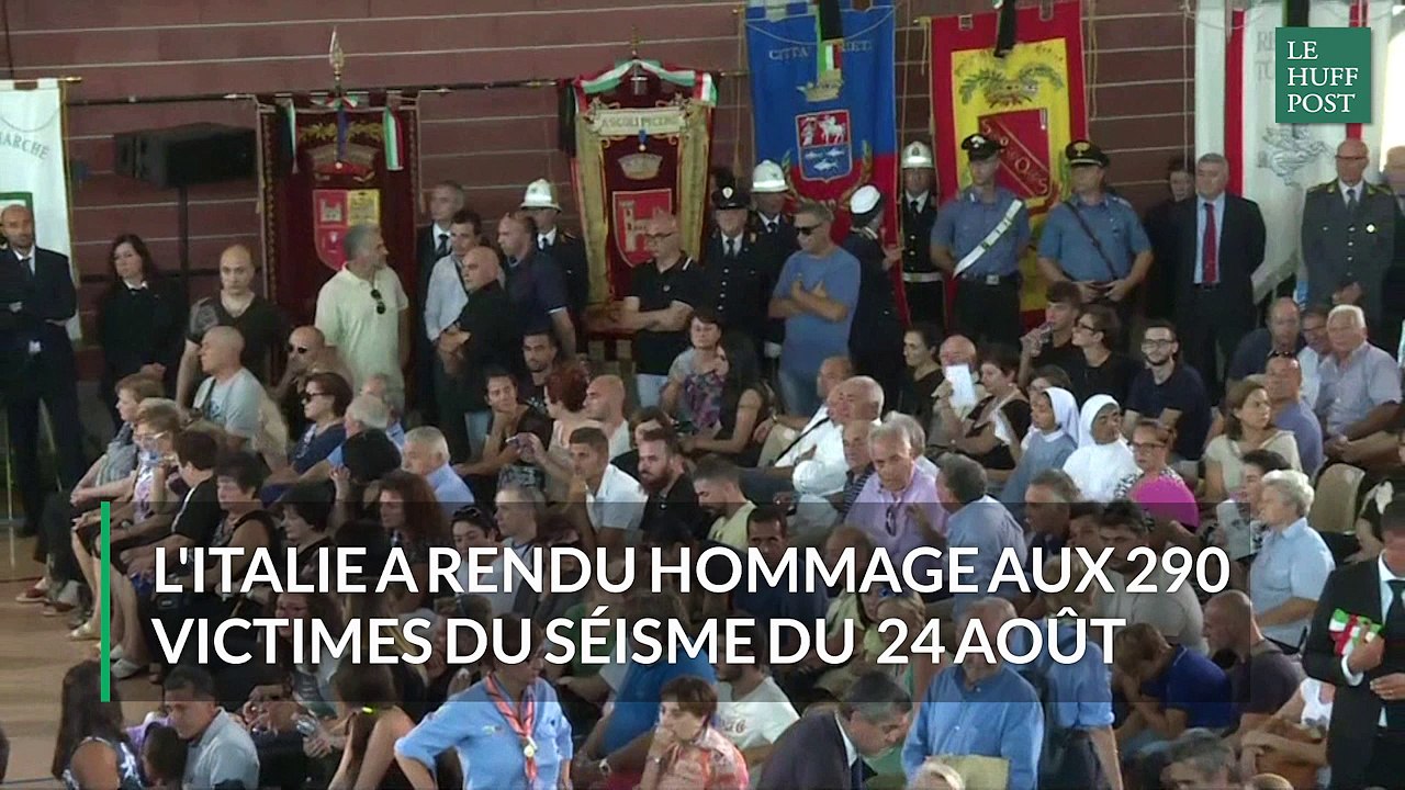 L'Italie rend hommage aux victimes du séisme