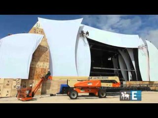 Preparativos para o réveillon de Copacabana