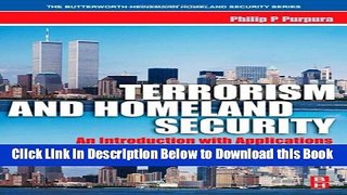 [Reads] Terrorism and Homeland Security: An Introduction with Applications (Butterworth-Heinemann