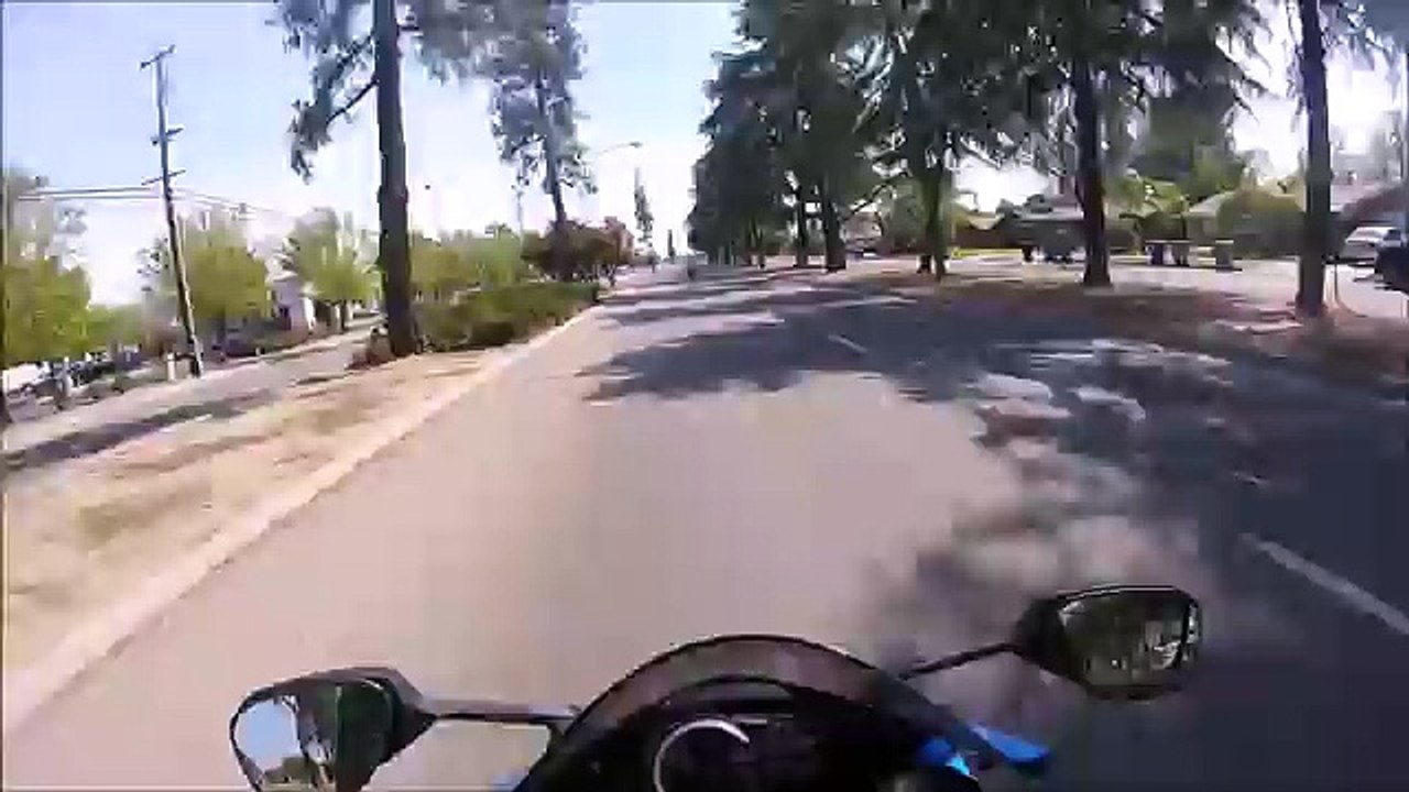 ---ROAD RAGE AGAINST MOTORCYCLES - Fresno Police get involved - GSXR 750 MOTOVLOG - YouTube
