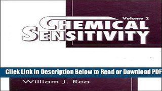 [Get] Chemical Sensitivity, Vol. 2: Sources of Total Body Load Popular Online
