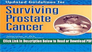 [Get] Updated Guidelines for Surviving Prostate Cancer Free Online