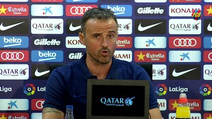 Luis Enrique: "San Mamés es un escenario muy bonito”