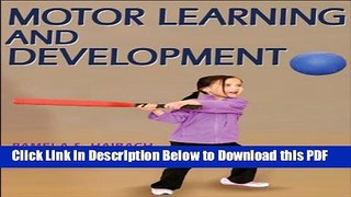 [Read] Motor Learning and Development Full Online