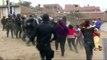 Clashes as 100 families moved for Peru highway