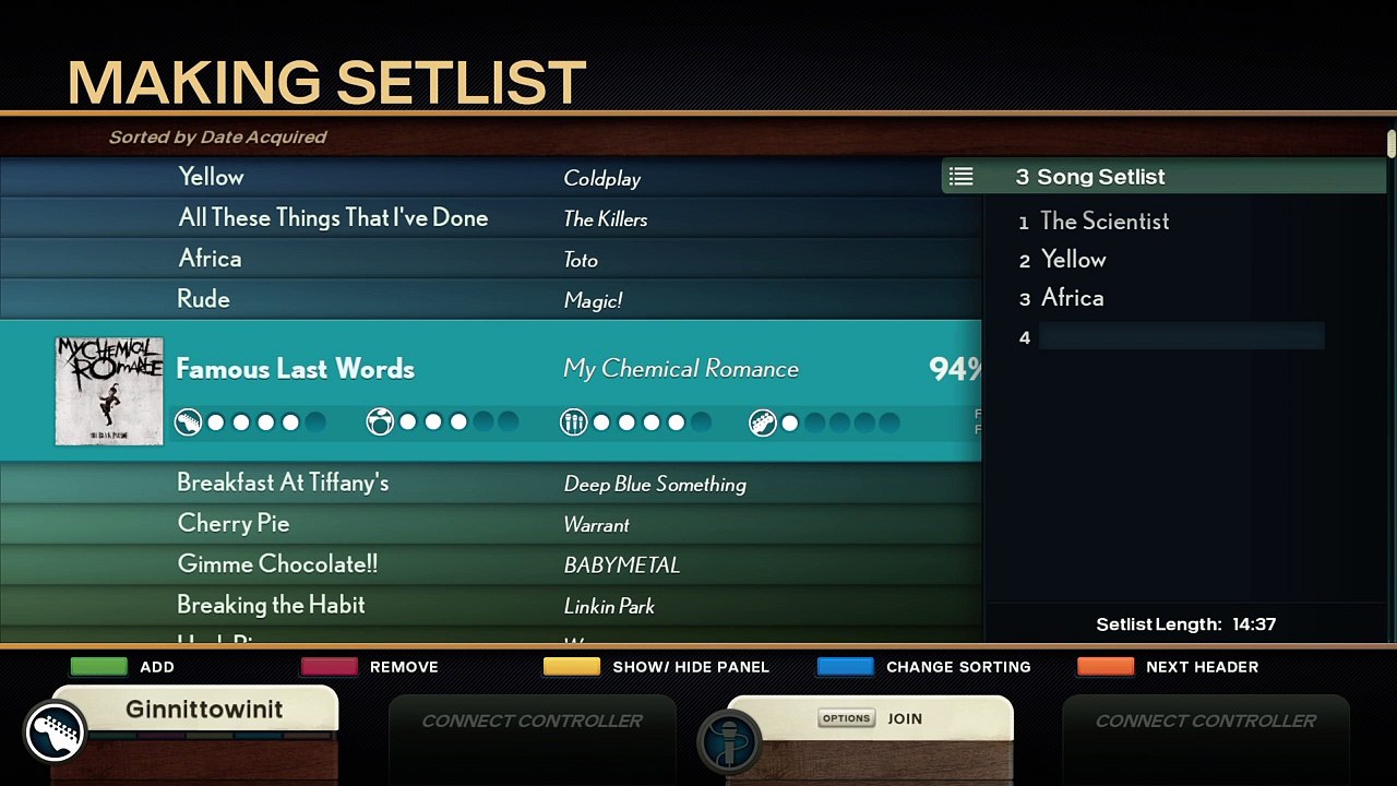 Rock Band 4 - Expert Guitar New DLC (11)