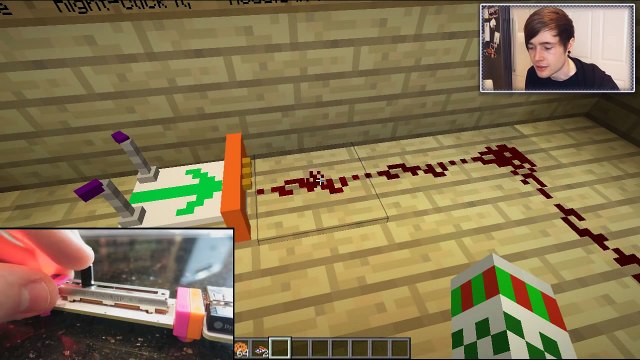 The Diamond Minecart - DanTDM- REDSTONE IN REAL LIFE!! Minecraft littleBits Mod