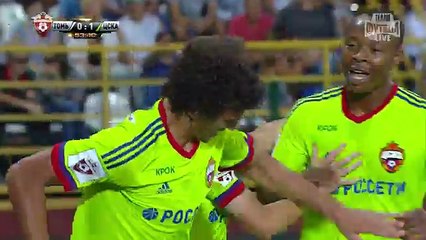 Roman Eremenko Goal HD - Tom Tomsk 0-1 CSKA Moscow 27.08.2016