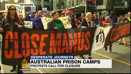 Australians protest against refugee detention centres
