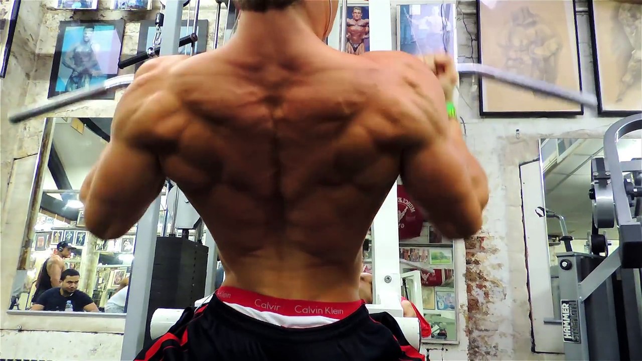 Hardcore Back Workout with Jeff Seid