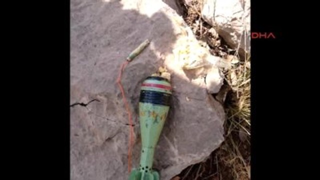 Diyarbakır Lice'de PKK'nın Tuzakladığı 700 Kilo Patlayıcı İmha Edildi