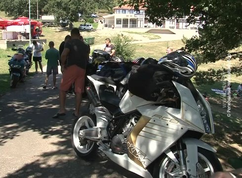 Na Borskom jezeru 15. Moto skup, 27. avgust 2016. (RTV Bor)