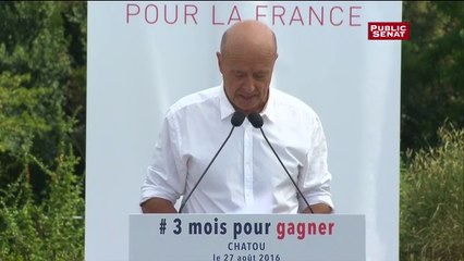 Alain Juppé : "Je veux alourdir certaines peines de prison"