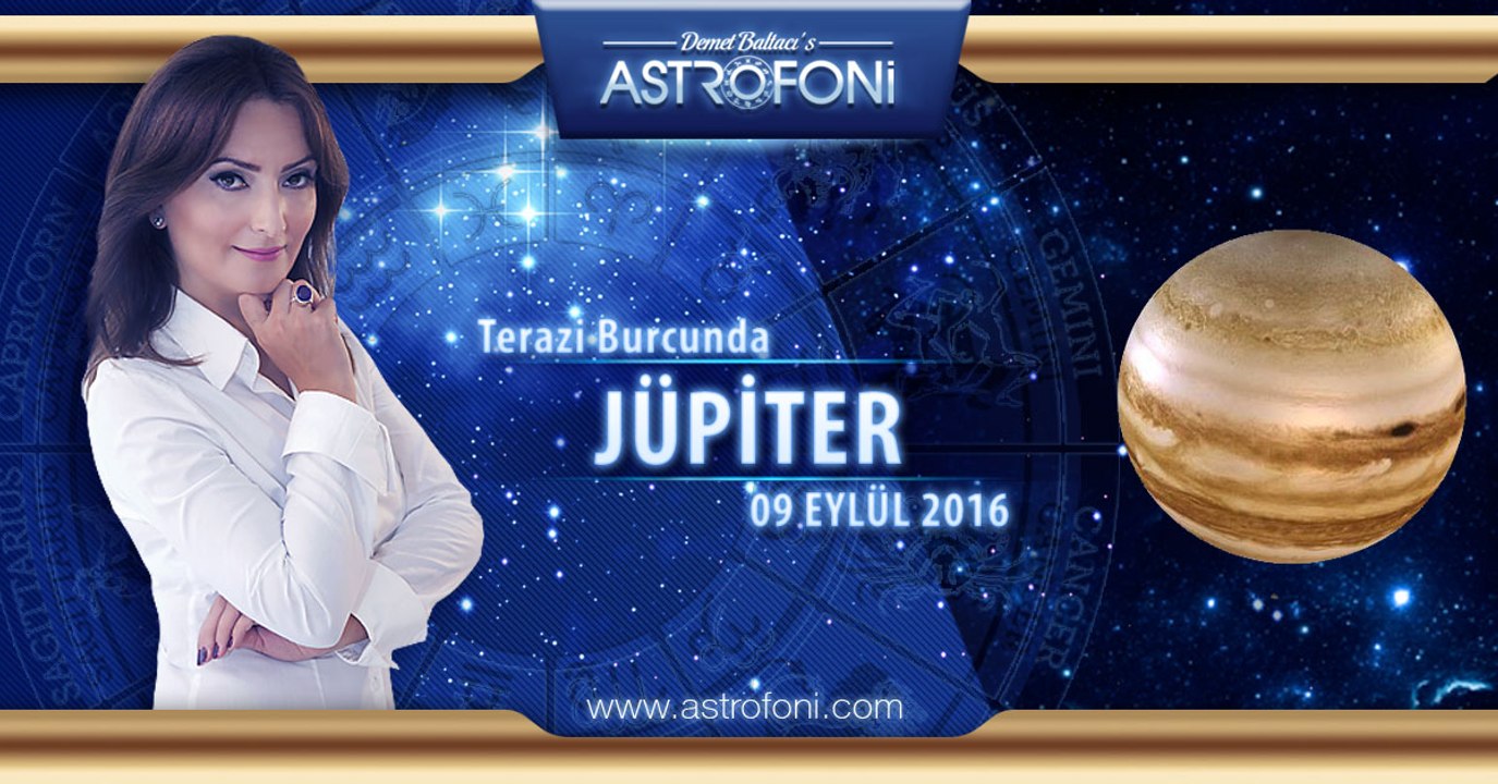 Jüpiyer Terazi Burcunda