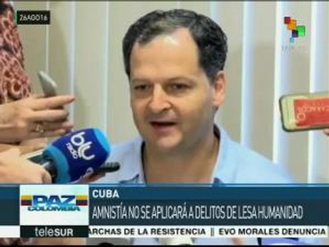 Amnistía en Colombia no aplicará en delitos de lesa humanidad