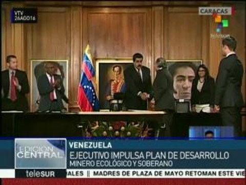 Venezuela: gob. impulsa plan de desarrollo minero ecológico y soberano