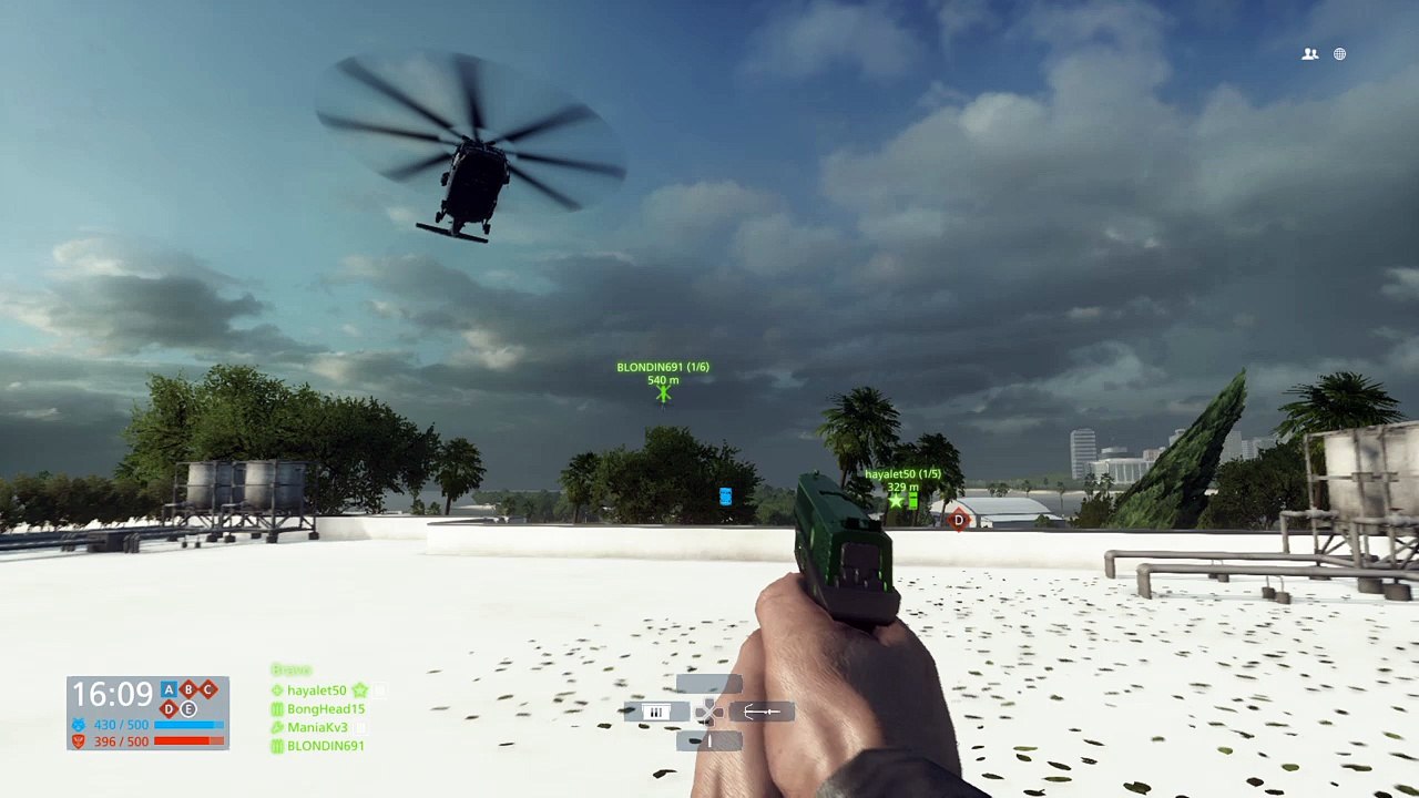 Battlefield™ Hardline sniper vs heli