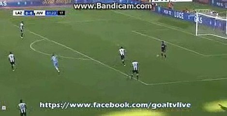 Bastos is penalised for pushing Mario Mandzukic - Lazio 0-0 Juventus - Serie A - 27.08.2016 HD