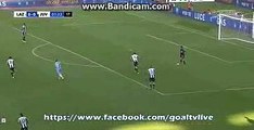 Daniel Alves takes the free-kick but it is blocked - Lazio 0-0 Juventus - Serie A - 27.08.2016 HD