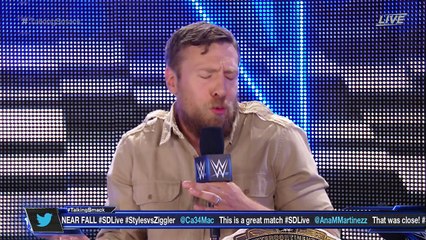 Renee Young, Daniel Bryan, The Miz and Maryse Segment