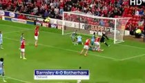 Barnsley FC 4-0 Rotherham United - All Goals (27/8/2016)
