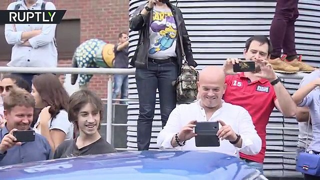 Batman in Russia This epic Batmobile just turned up in Moscow