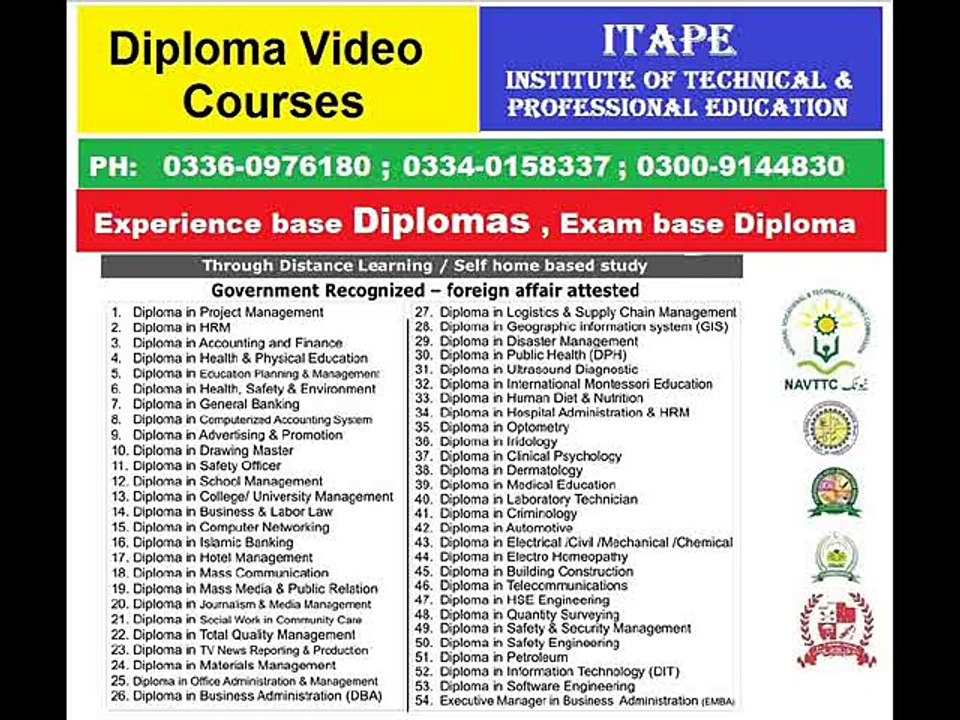 diploma certificate Islamabad, Punjab, Lahore, Gujranwala, Sialkot, Faisalabad, Rawalpindi, Multan, Sindh, Karachi, Hyde
