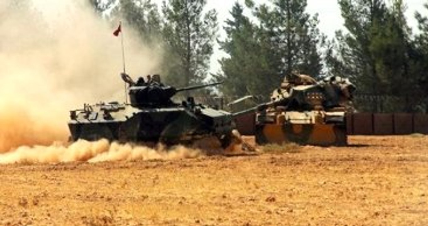 Cerablus'ta Türk Tankları Vuruldu, 1 Asker Şehit Oldu, 3 Asker Yaralandı