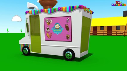 Ice cream truck for children - car cartoons for children