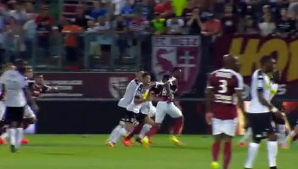 1-0 Simon Falette Goal - Metz 1-0 Angers - 27.08.2016