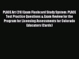 [PDF] PLACE Art (28) Exam Flashcard Study System: PLACE Test Practice Questions & Exam Review