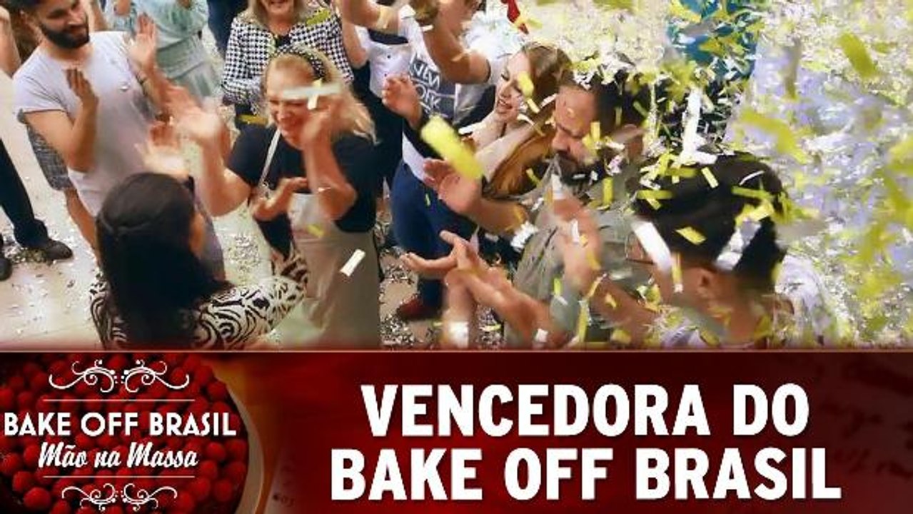 Vencedora do Bake Off Brasil