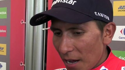 La Vuelta 2016 - Nairo Quintana : "Merci à toute la Colombie car nous sommes forts"