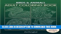 [PDF] Adult Coloring Books: Birds   Animals: Zentangle Patterns - Stress Relieving Animals and