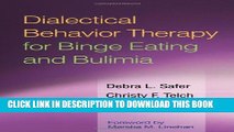 New Book Dialectical Behavior Therapy for Binge Eating and Bulimia