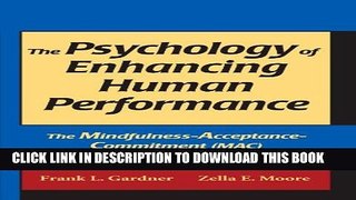 Collection Book The Psychology of Enhancing Human Performance: The