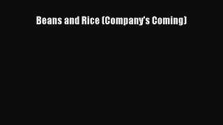 [PDF] Beans and Rice (Company's Coming) Popular Online