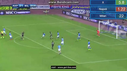 2-2 Susa Goal HD - Napoli 2-2 AC Milan -27.08.2016