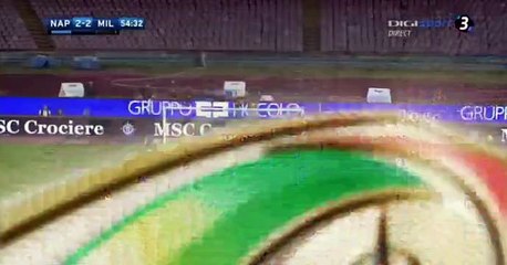 2-2 Suso Fantastic Goal - Napoli vs AC Milan 27.08.2016