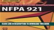 [PDF] Nfpa 921 Guide for Fire   Explosion Investigations 2014 Full Online