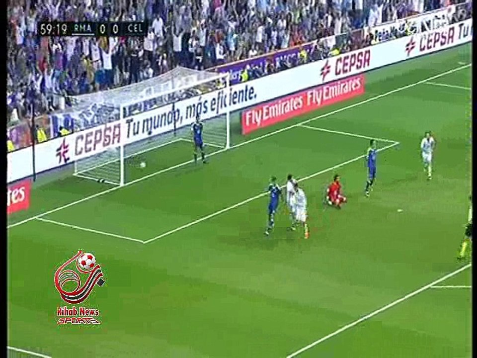 اهداف مباراة ( ريال مدريد 2-1 سيلتا فيغو ) الدوري الاسباني