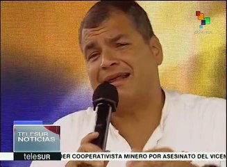 Correa informa sobre acuerdos con canciller de Irán