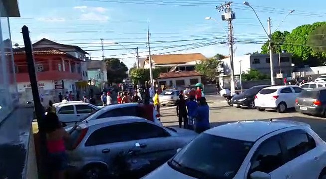 Confusão entre torcidas organizadas na Serra