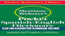 Collection Book Merriam-Webster s Pocket Spanish-English Dictionary (Flexible paperback) (Pocket