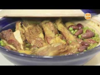طاجن لحم بالبسلة  | نادية سرحان