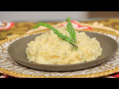 بطاطس بيوريه بالأعشاب | سالي فؤاد