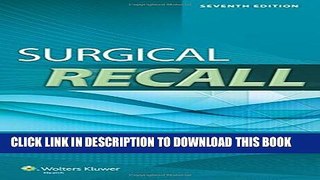 Collection Book Surgical Recall (Recall Series)