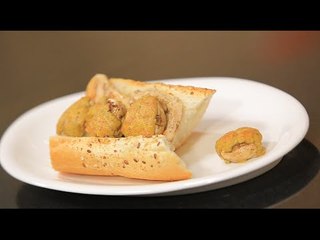 سندوتش دجاج فيليه بالمشروم المحشي | شريف الحطيبي