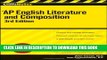 New Book CliffsNotes AP English Literature and Composition, 3rd Edition (Cliffs AP)