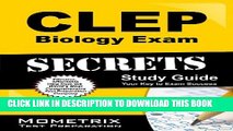 New Book CLEP Biology Exam Secrets Study Guide: CLEP Test Review for the College Level Examination